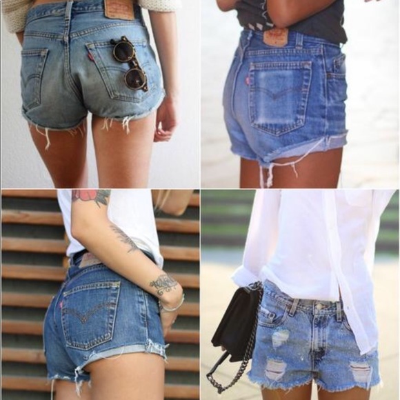501 cut off shorts